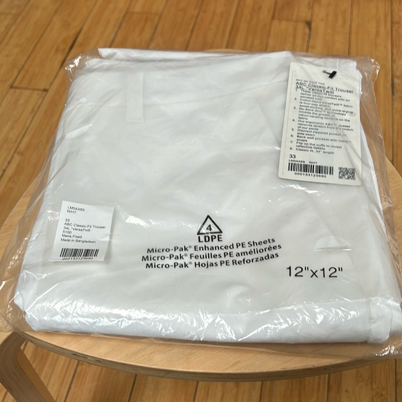 ABC Classic-Fit Trouser 33W x 34L (NWT) - Picture 2 of 5